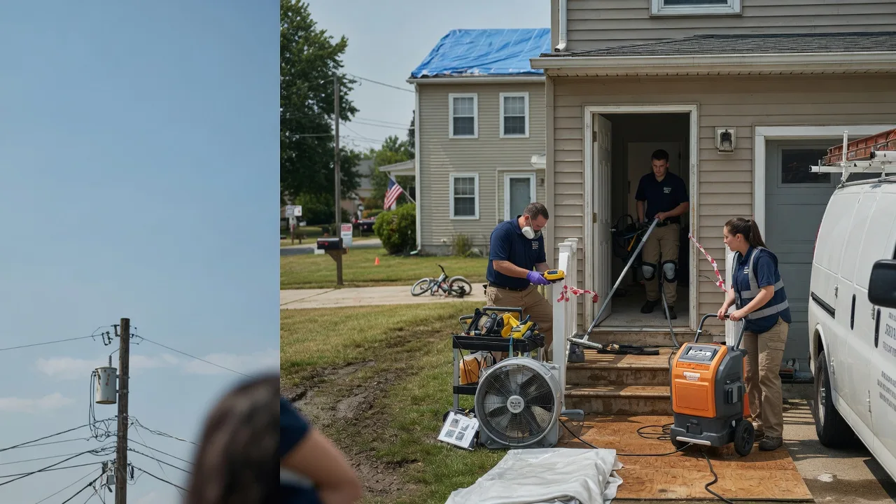 Water Damage Repair in Yosemite, KY near me